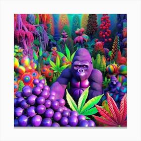 Grape Ape Canvas Print