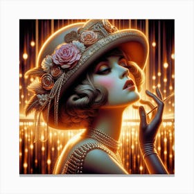 Kiki de Montparnasse 9 Canvas Print