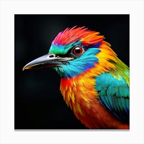 Colorful Bird Canvas Print