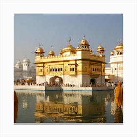Golden Temple, Amritsar, India Art Print Canvas Print