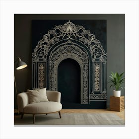 Default Create Unique Design Of Lotus Gate Canvas Print 1 Canvas Print