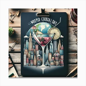 World Cocktail Day Canvas Print