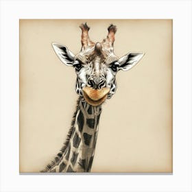 Giraffe Canvas Print 21 Canvas Print