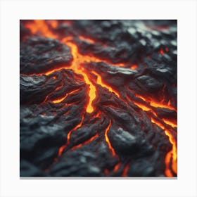 Lava Flow 38 Canvas Print