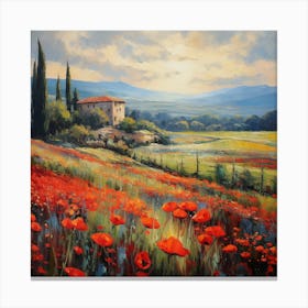 Majestic Montepulciano Glow 1 Canvas Print