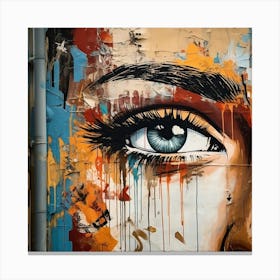 Street Art Canvas Print