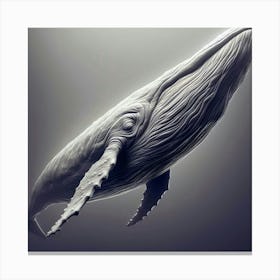 Whale 2 Canvas Print