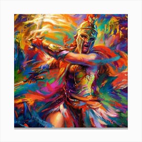 Sparta Warrior Canvas Print