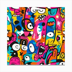 Doodles Canvas Print