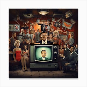 Mad Men Poster Canvas Print