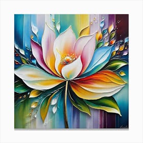 Lotus Flower 92 Canvas Print