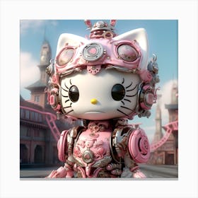 Hello Kitty 9 Canvas Print