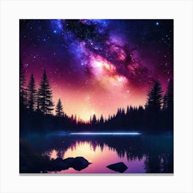 Galaxy Wallpaper 41 Canvas Print