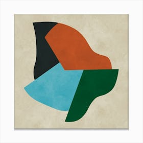 Modern geometric shapes 20 Canvas Print