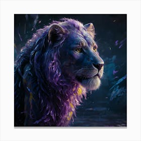 Lion 236 Canvas Print
