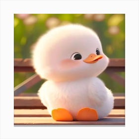 Little Duck Canvas Print