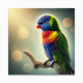 Colorful Lorikeet 1 Canvas Print