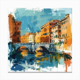 Venice Bridge Canvas Print