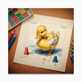 Ducky 43 Canvas Print