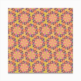 Pattern Decoration Abstract Flower 1 Canvas Print