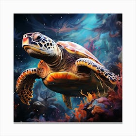 Sea Turtle 3 Canvas Print