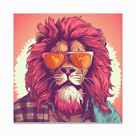 Hip Hop Lion Canvas Print