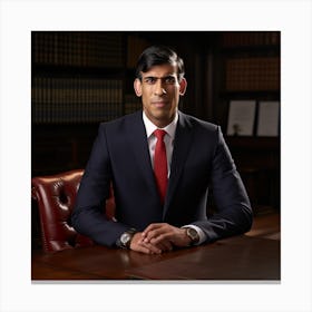 Portrait Of A Lawyer Canvas Print