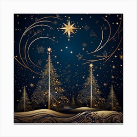 Elegant Christmas Design Series009 Canvas Print