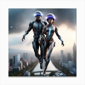 Ps4 - 2 Canvas Print