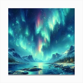 Aurora S Symphony 19 Canvas Print