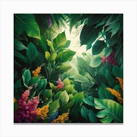 Tropical Forest 14 Canvas Print