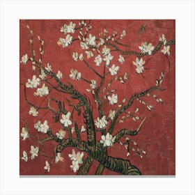 Blossoming Almond Tree Canvas Print