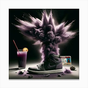 Air Jordan Canvas Print