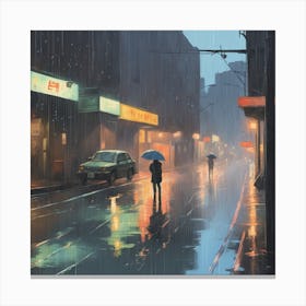 Rainy Day 8 Canvas Print