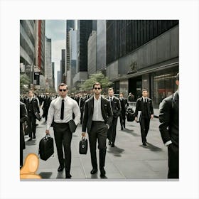 City classic Canvas Print