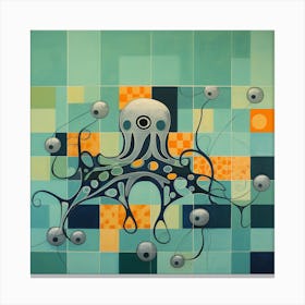 Octopus 8 Canvas Print