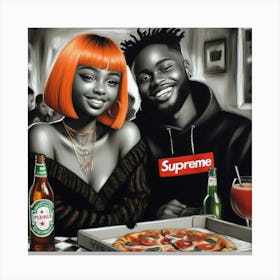 Supreme 2 Canvas Print