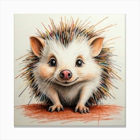 Hedgehog 47 Canvas Print