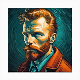 Portrait Of Van Gogh Canvas Print