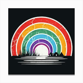 Rainbow Canvas Print Canvas Print