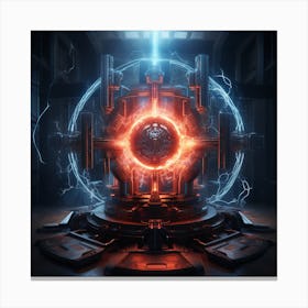 Proton fusion 1 Canvas Print