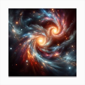 Galaxies 2 Canvas Print