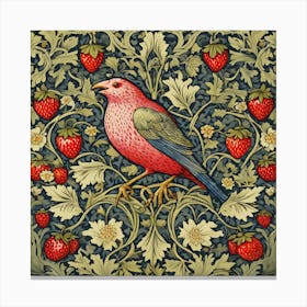 William Morris, Strawberry Thief 2 Canvas Print