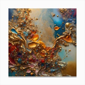 Abstract Painting 6 Canvas Print