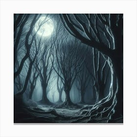 Dark Forest 90 Canvas Print