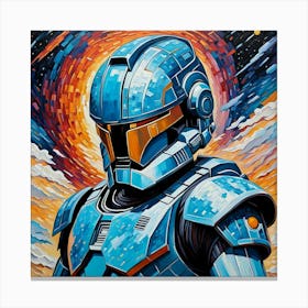 Halo Clone Trooper Canvas Print