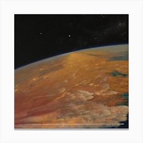 Mars 3.5 Billion Years Ago Canvas Print