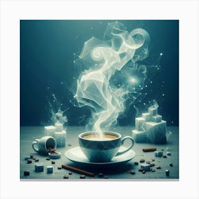 Coffee - Coffee Stock Videos & Royalty-Free Footage Canvas Print