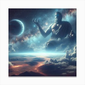 God Of The Sky Canvas Print