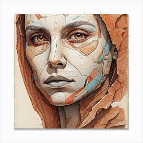 Sci-Fi Girl,wall art Canvas Print